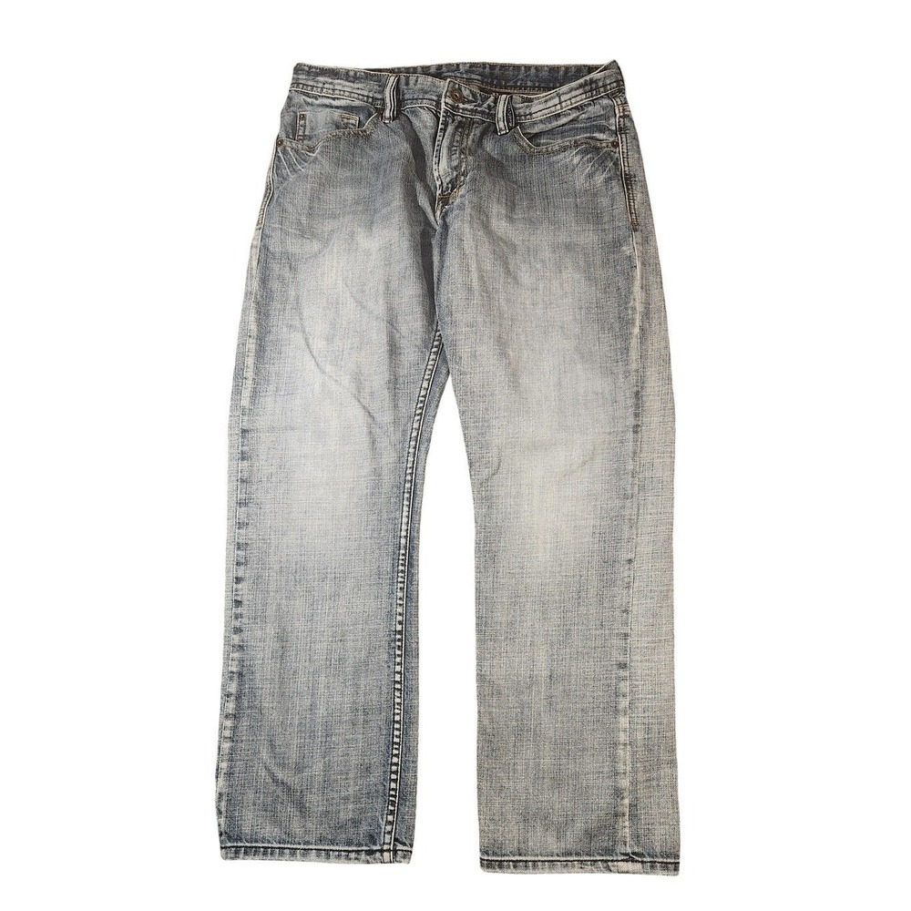 Vintage Y2K Buffalo David Bitton Jeans Mens 33x30 Distressed Denim